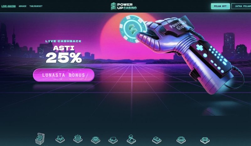 PowerUp Casino Deutschland: Jetzt anmelden und 100 Euro Bonus knacken